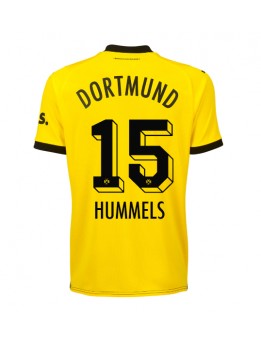 Ženski Nogometna dresi replika Borussia Dortmund Mats Hummels #15 Domači 2023-24 Kratek rokav
